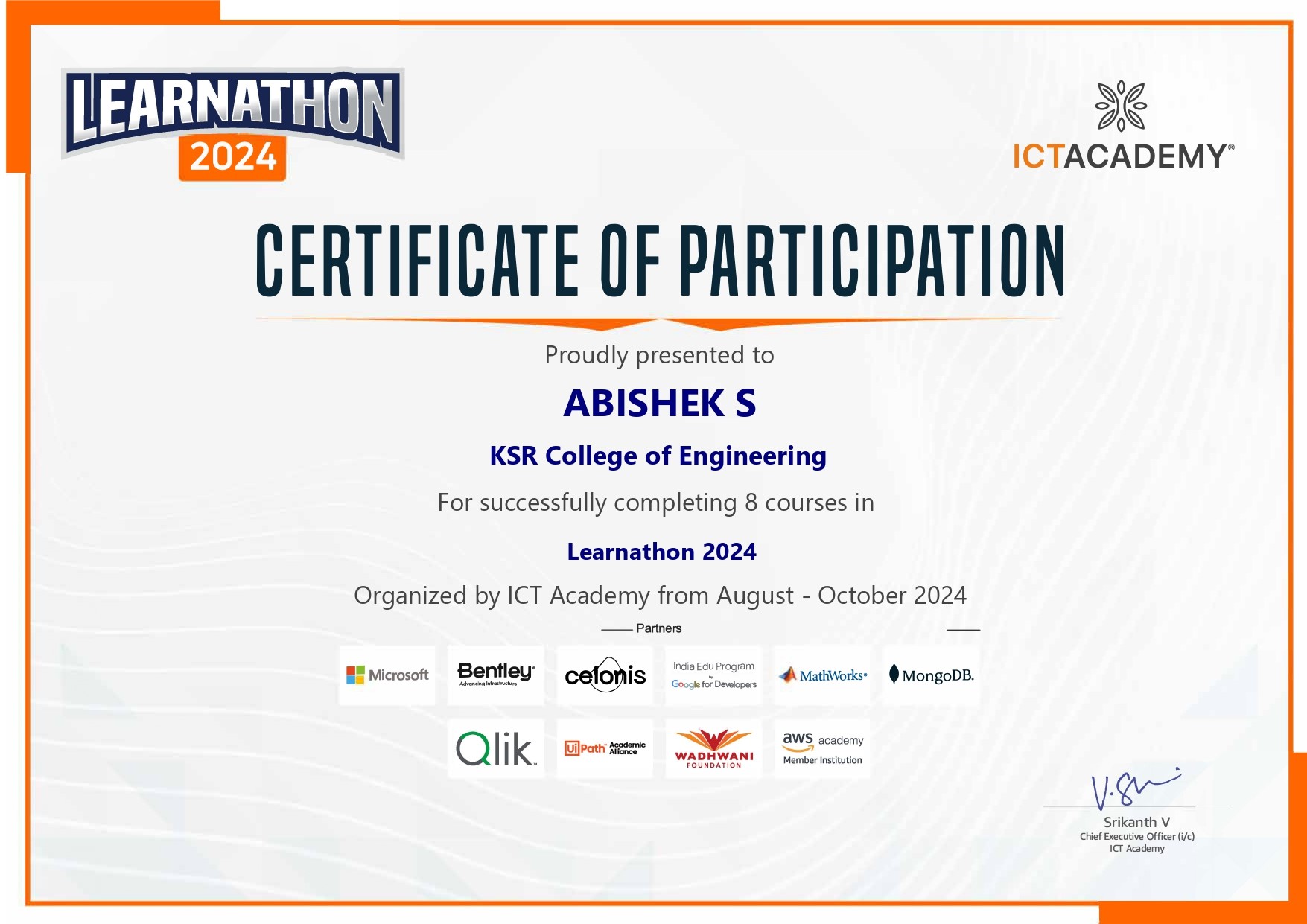 Certificate 5