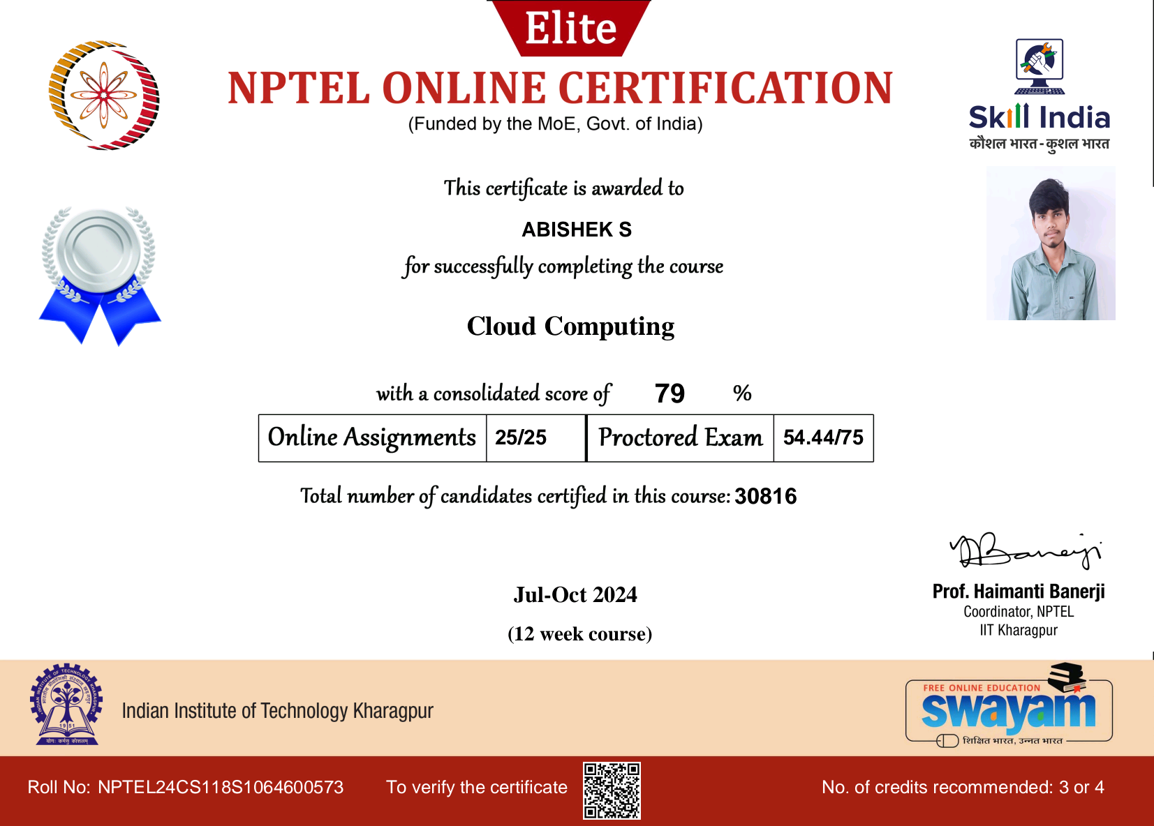 Certificate 3